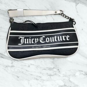 Juicy Couture Black and White Shoulder Bag